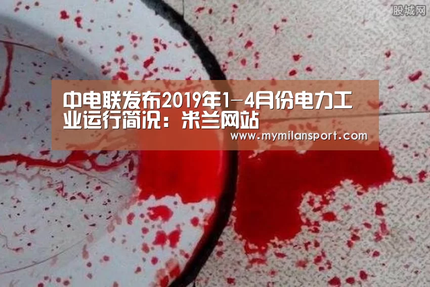中电联发布2019年1-4月份电力工业运行简况:米兰网站(图3) 米兰频道